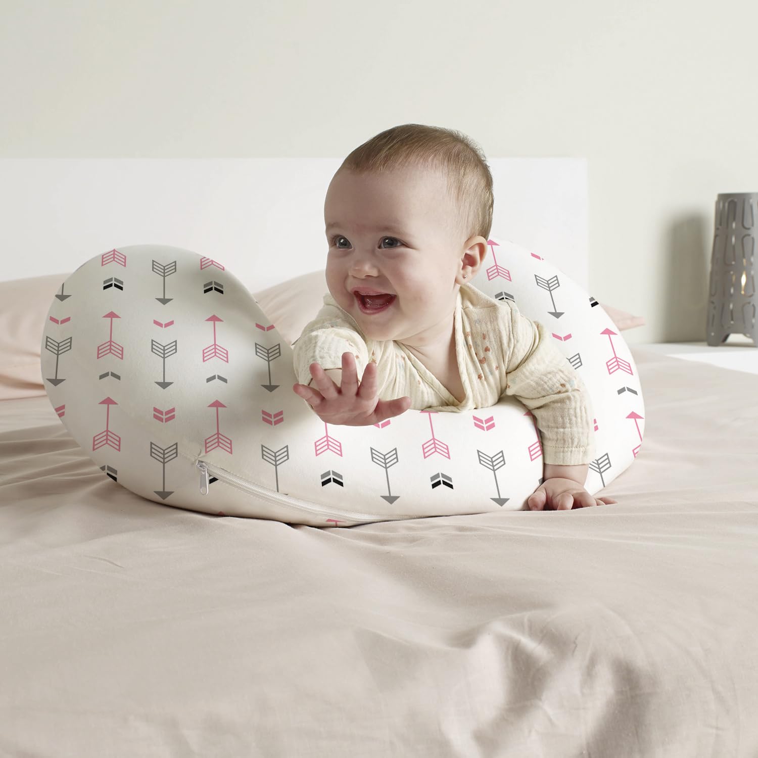 brolex hidden zipper protection keeps baby's skin away from zippers during use.