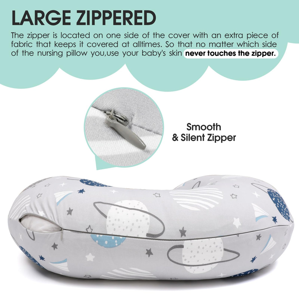 BROLEX Space Planet is breathable and versatile for nursing, tummy time, and playtime.