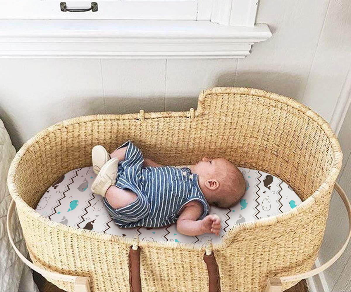 BROLEX two-pack bassinet sheet set offers practical value for nurseries.