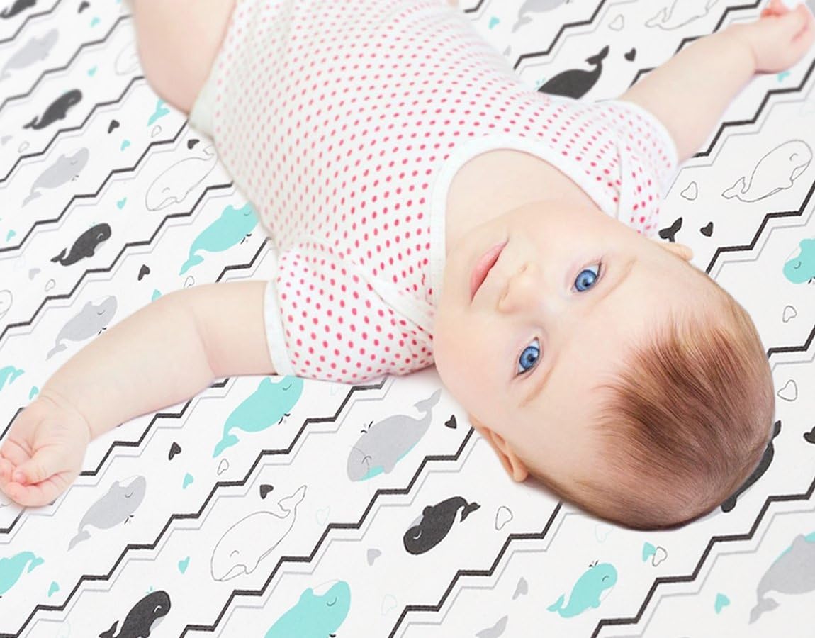 BROLEX elephant whale pattern adds playful style to nursery.