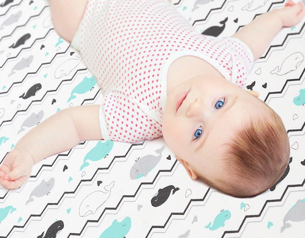BROLEX elephant whale pattern adds playful style to nursery.