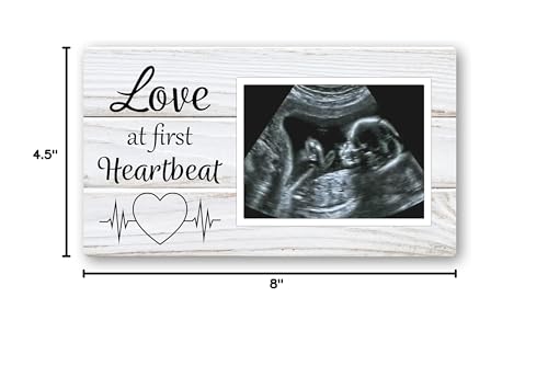 Brothers Bench 8x4-5 inch frame ready to hold 4x3 ultrasound photos.