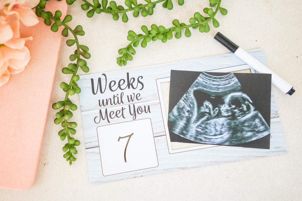 Brothers Bench magnetic photo frame gift-ready for baby shower and new mom celebrations