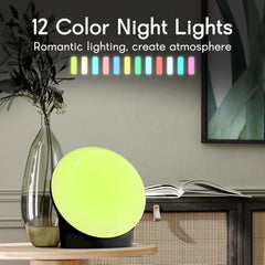 BrownNoise night light demonstrates adjustable brightness control