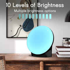 BrownNoise night light features timer settings for auto-off