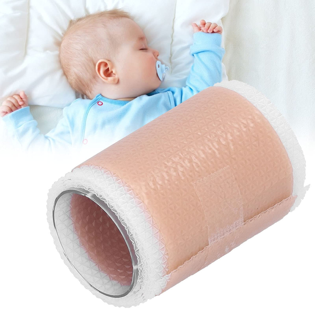 Brrnoo auricle-correction-patch overview showing soft silicone for gentle skin contact