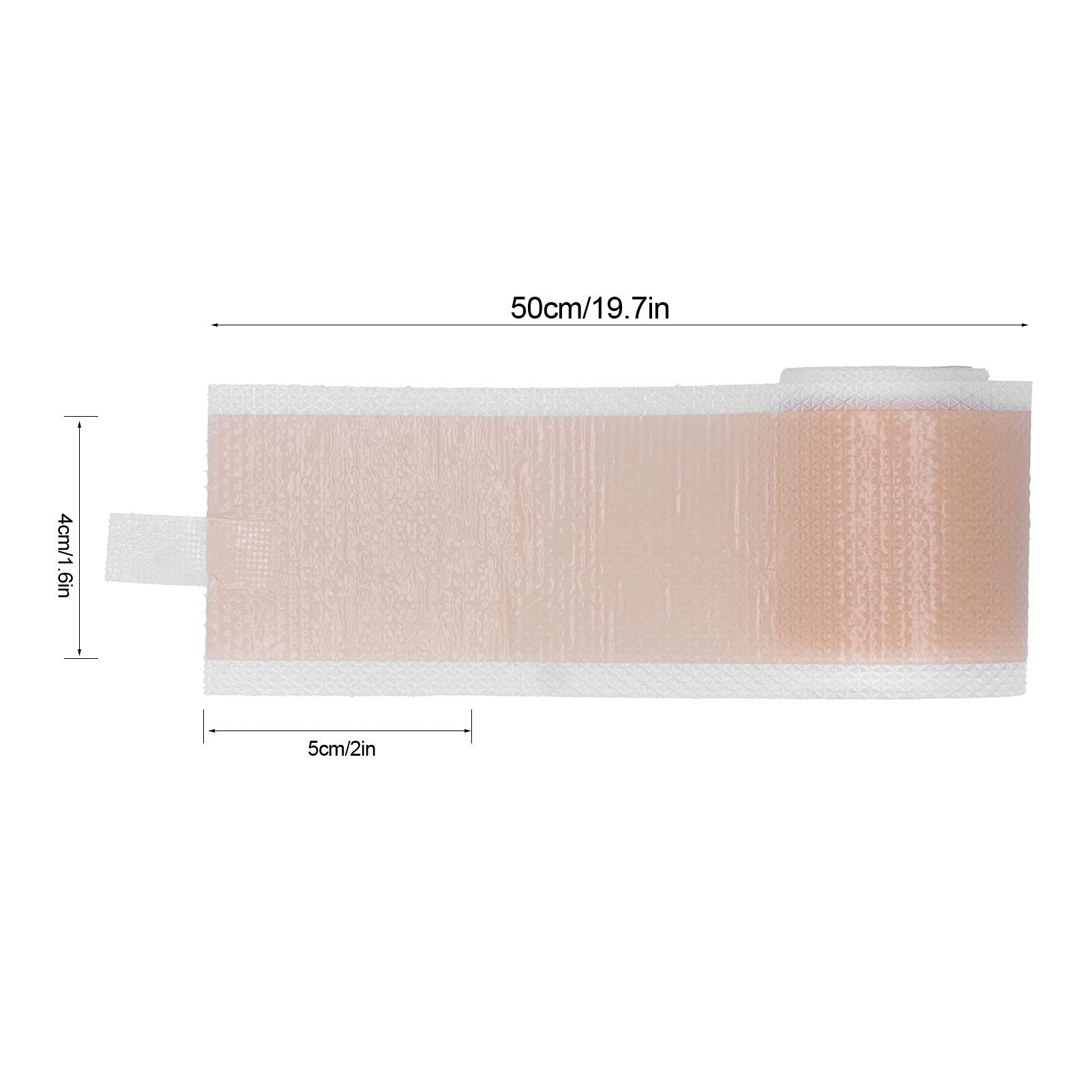 Brrnoo auricle-correction-patch-sticky-skin-friendly close-up shows gentle removal