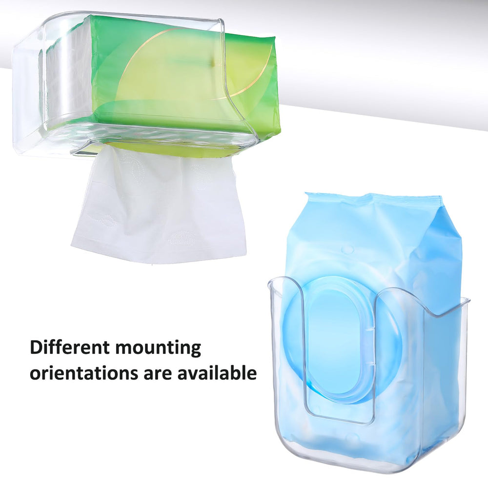 Bruislard flushable wipes dispenser close-up shows durable polyethylene construction.