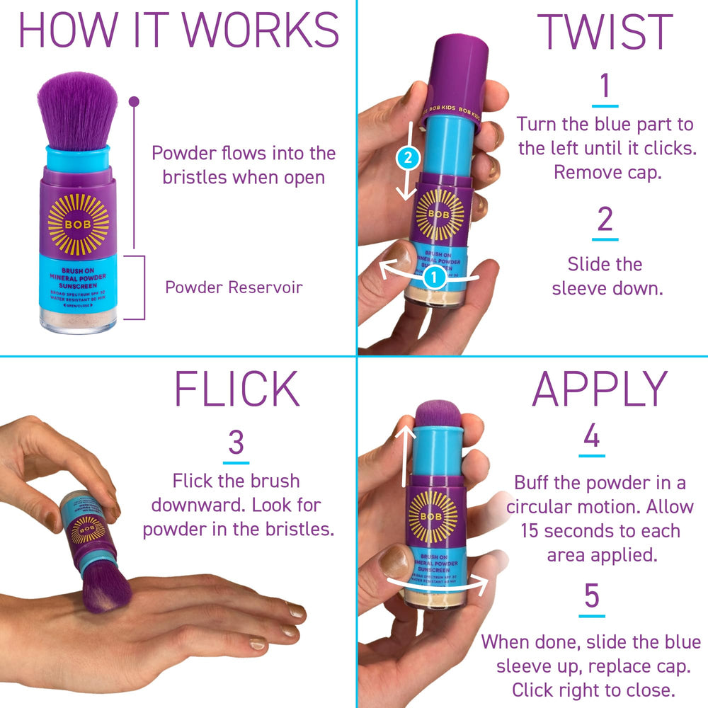 Brush On Block USA-made sunscreen from a trusted brand