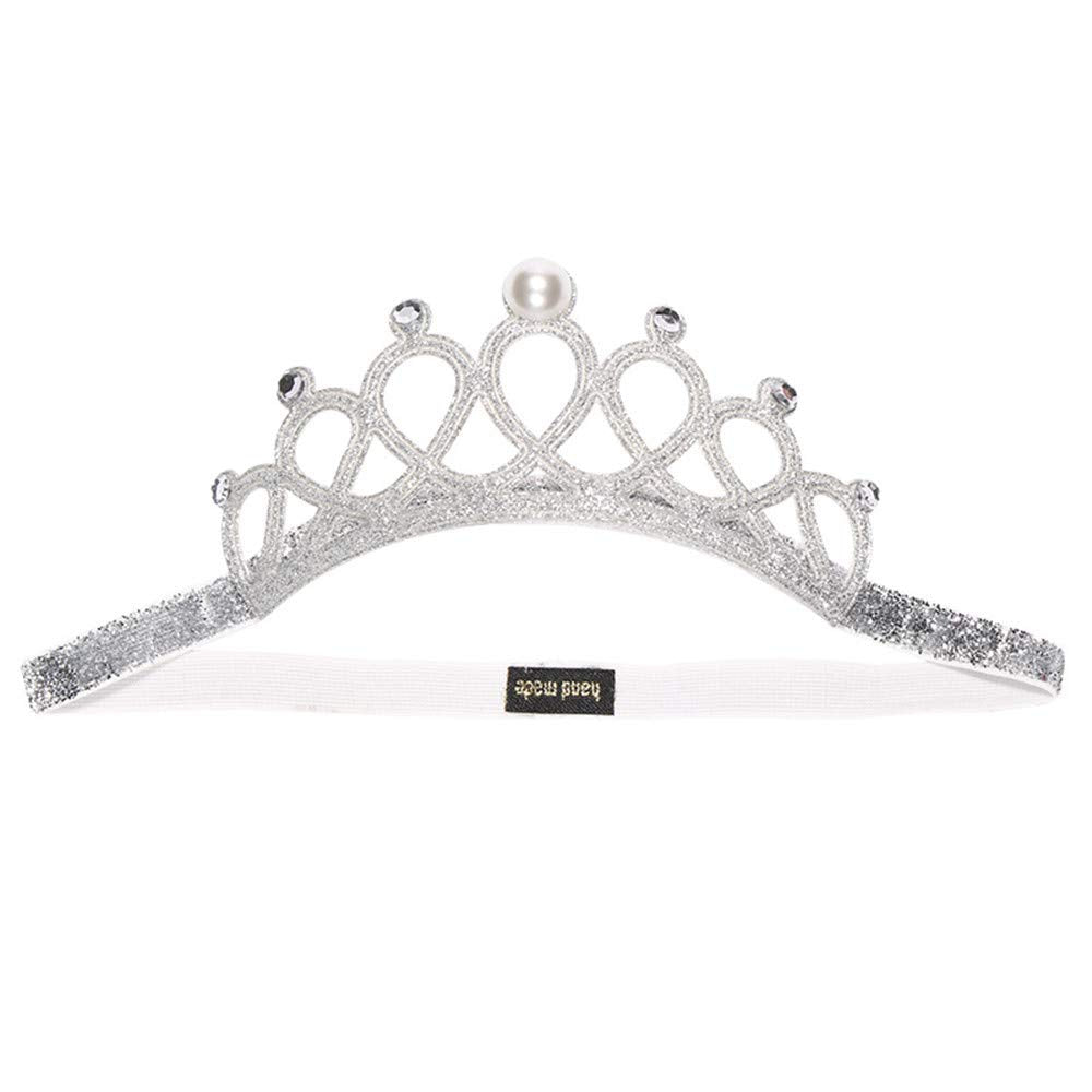 B&S FEEL champagne crown on baby showcases soft elastic fit