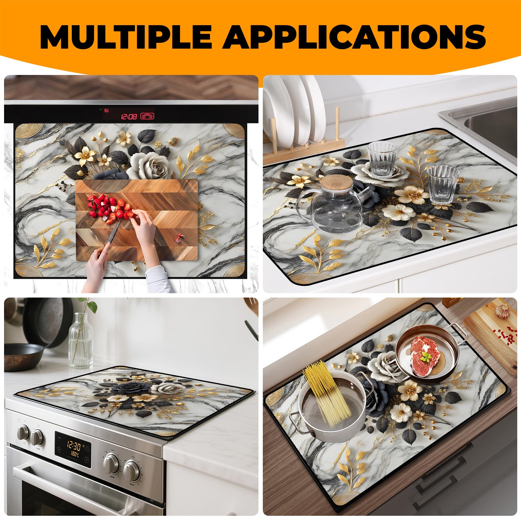 BSFHH easy-to-clean surface simplifies cleanup after cooking and spills.