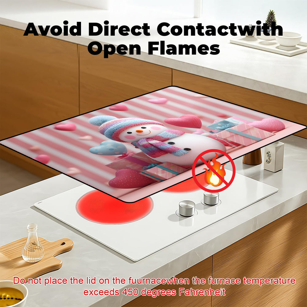 BSFHH stove top cover is scratch-resistant to protect your stovetop.
