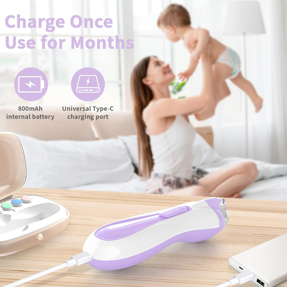 BSRGMS baby nail file heads and pads for age-appropriate nail care
