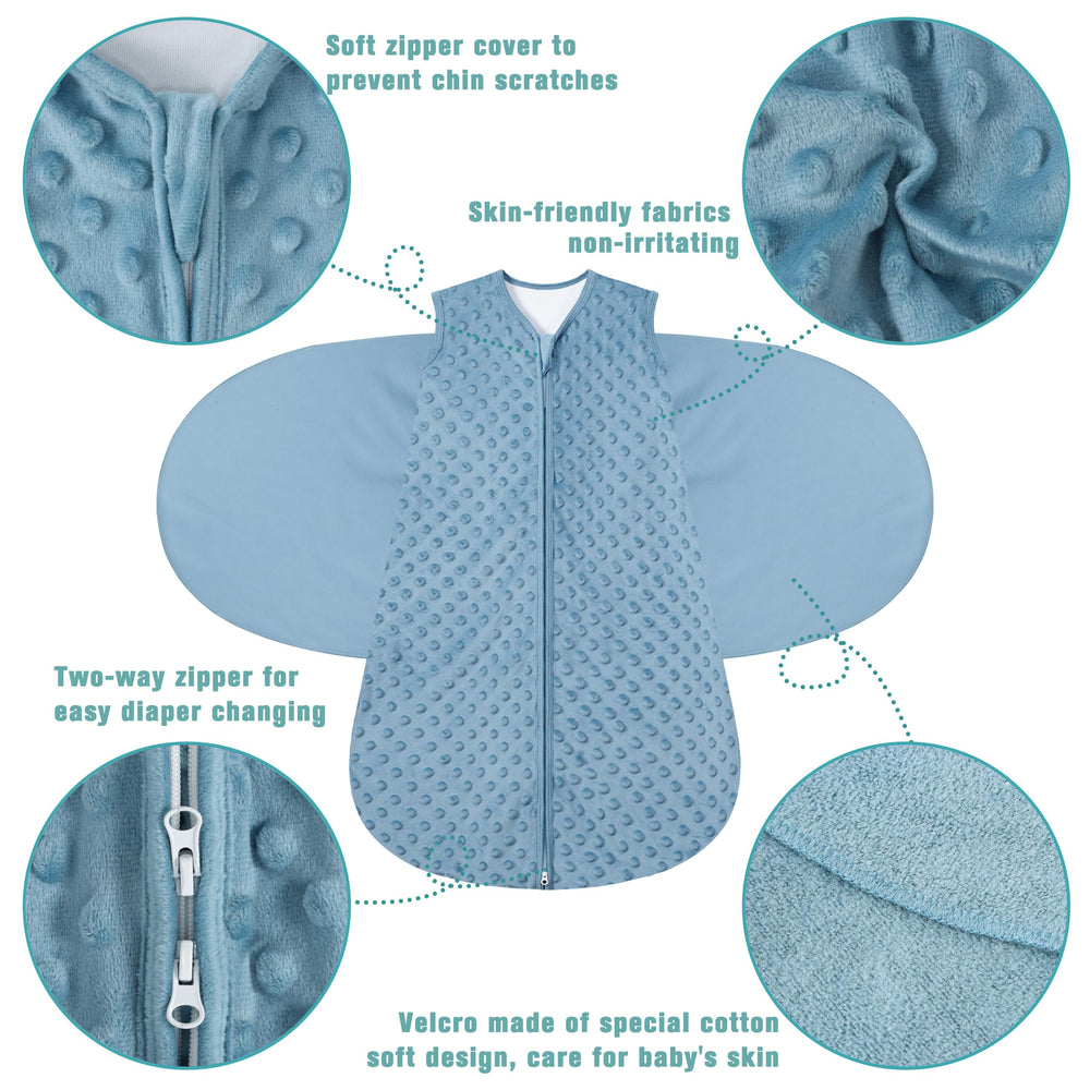 BSTOPPT 3-way adjustable swaddle supports arm-in option