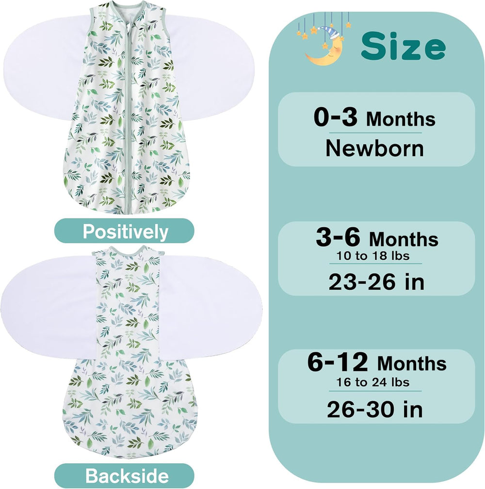 BSTOPPT Newborn Sleep Sack bottom-zip for easy diaper changes