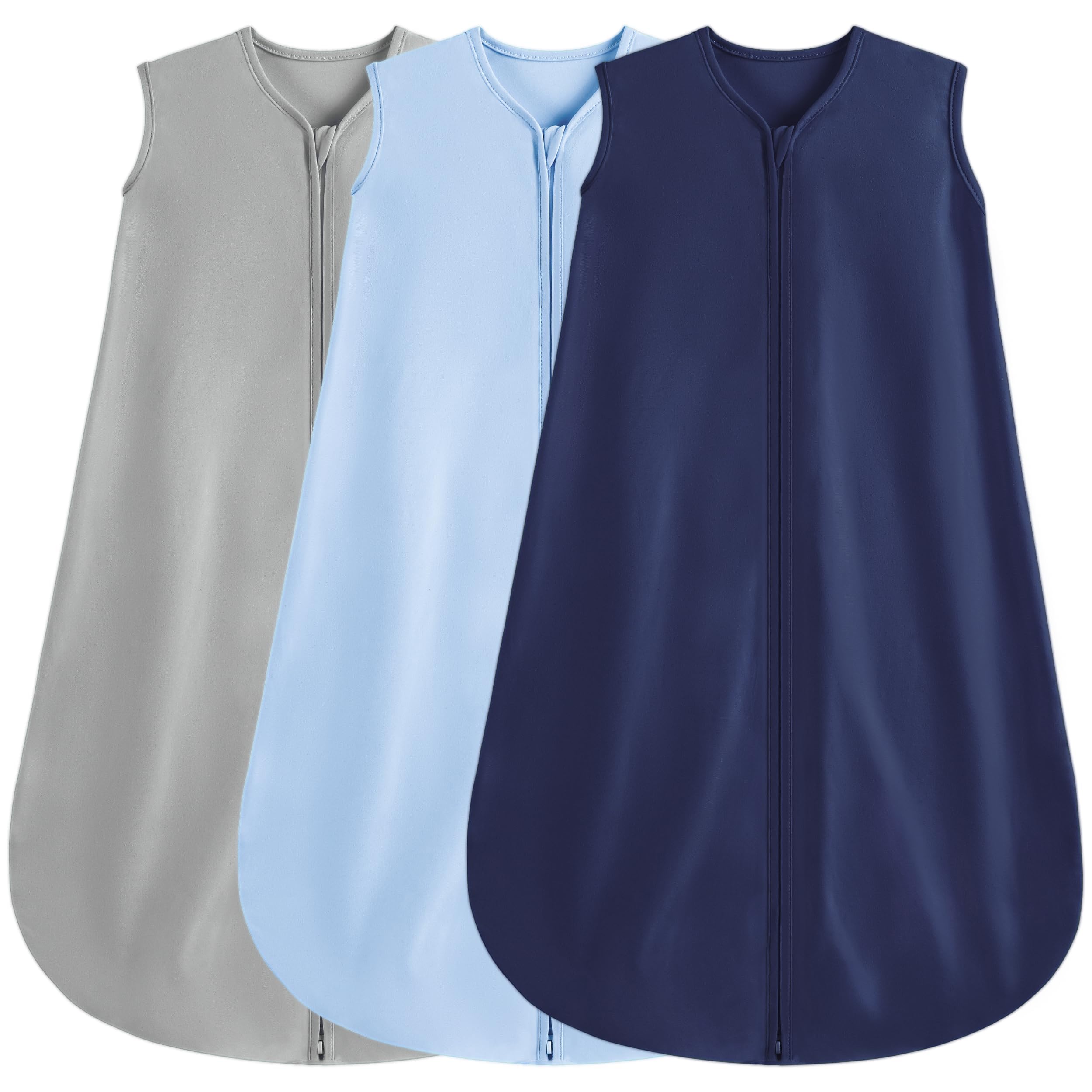 BSTOPPT sleep sack 6-12m front view shows soft rayon cotton for gentle nights