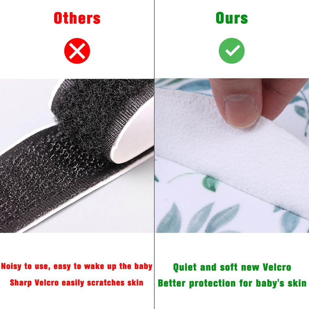 BSTOPPT baby sleep sack enables easy diaper changes without unswaddling.