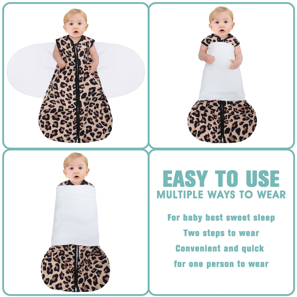 BSTOPPT swaddle wings soft cotton for safer swaddling