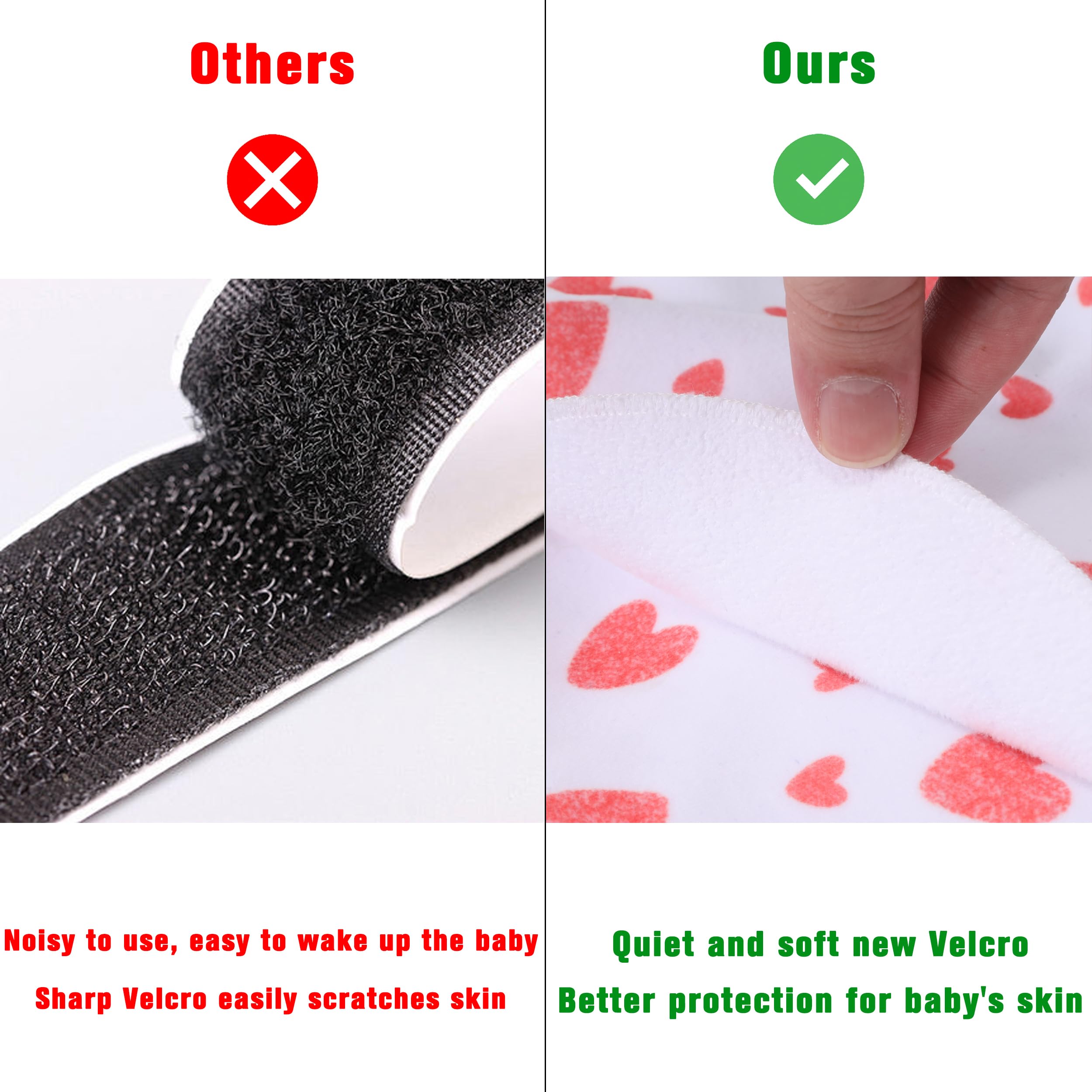 BSTOPPT newborn sleep sack adjustable fasteners ensure a snug fit