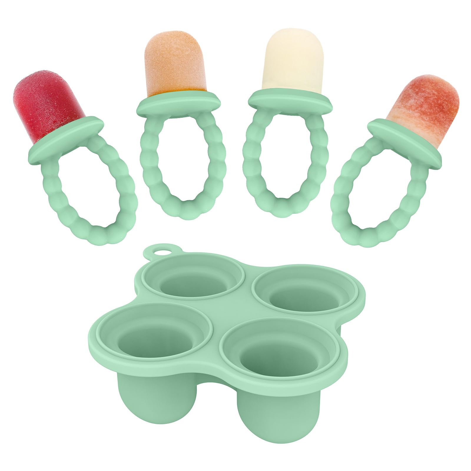 btrfe baby ice lolly mould compact tray for quick, safe breast milk pops
