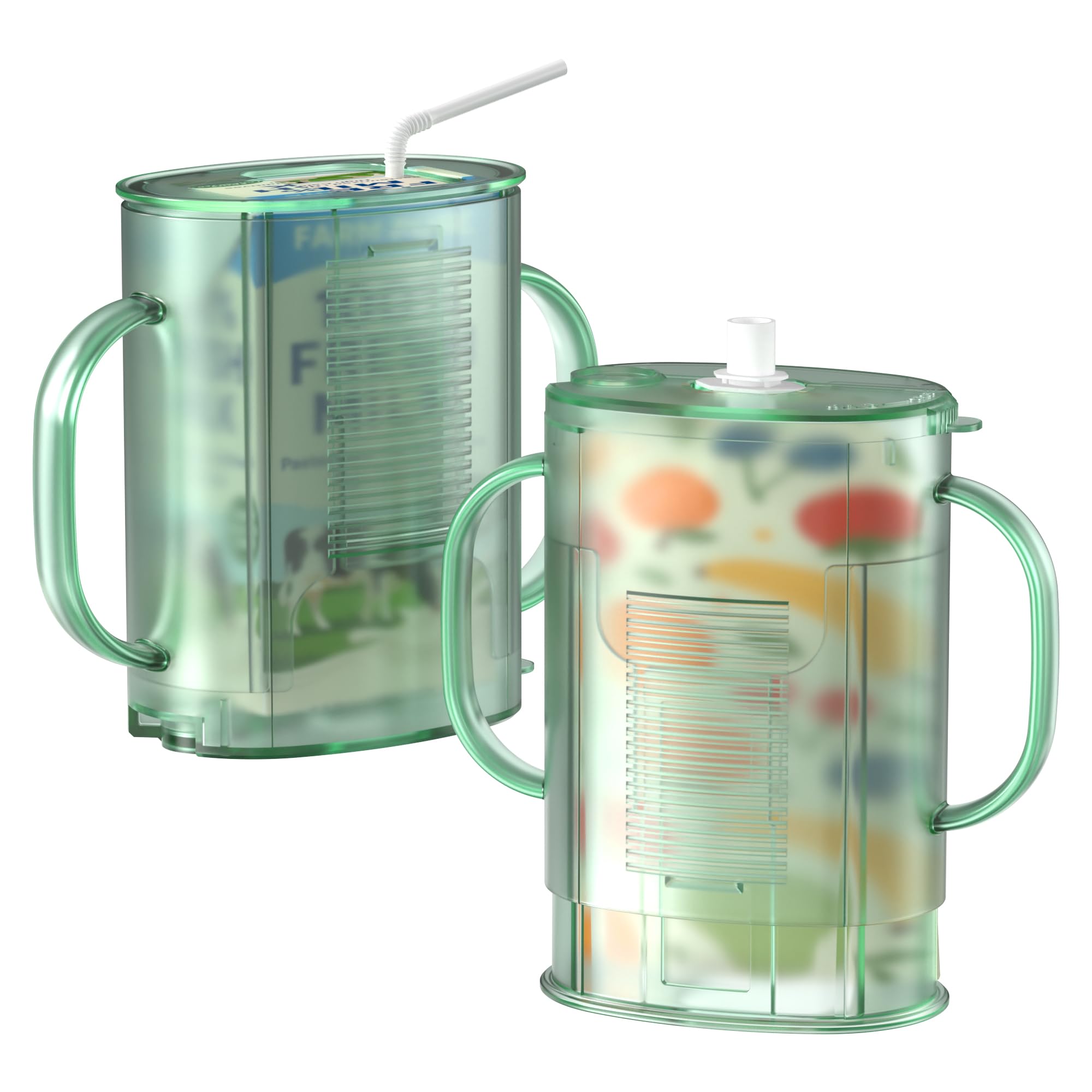 btrfe pouch holder no squeeze in use demonstrating mess-free snack time