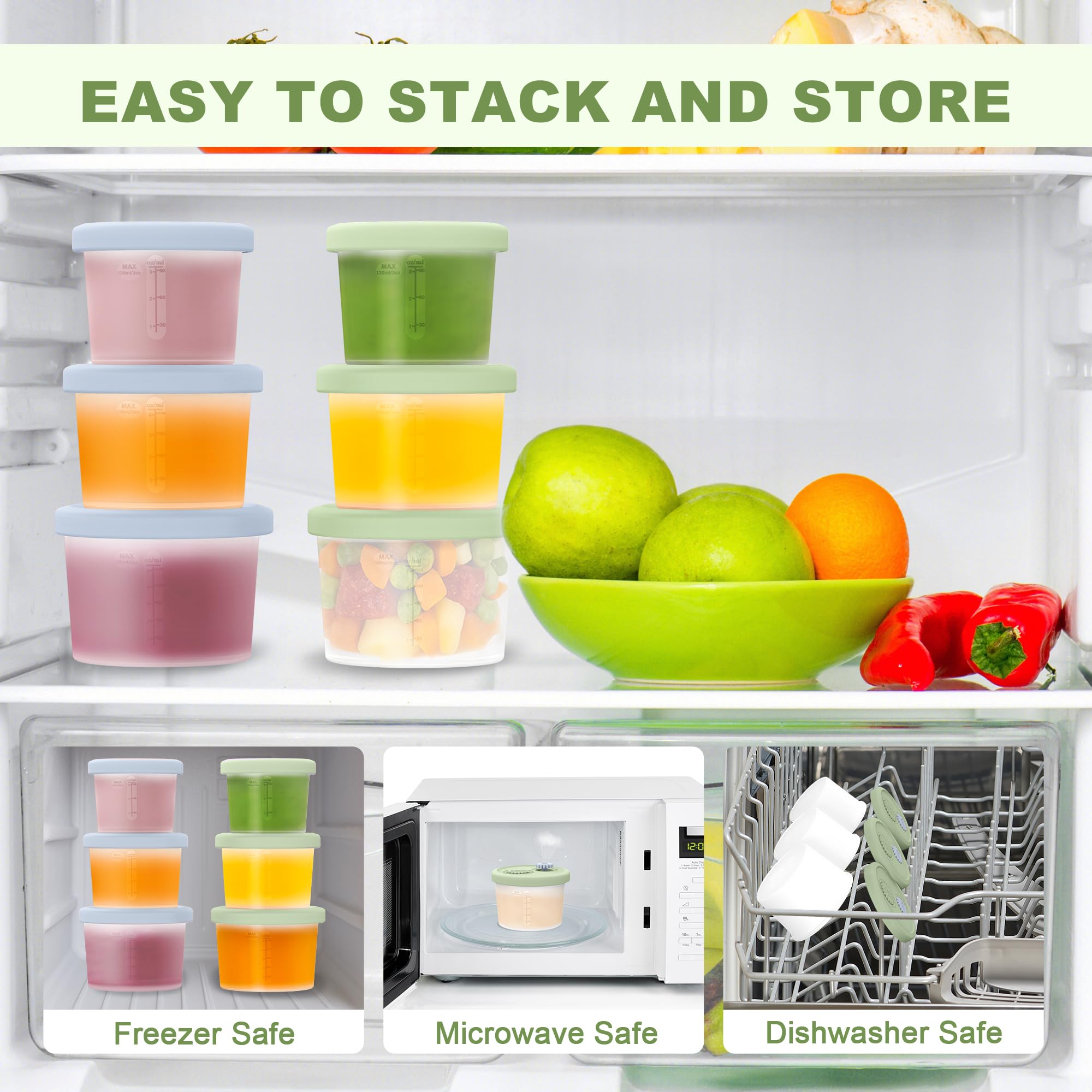 BTRFE dishwasher-microwave-freezer safe containers highlight versatile kitchen use