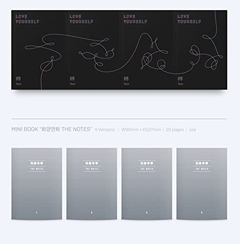 BTS Love Yourself Tear Y Version photocard random insert for collectible surprise