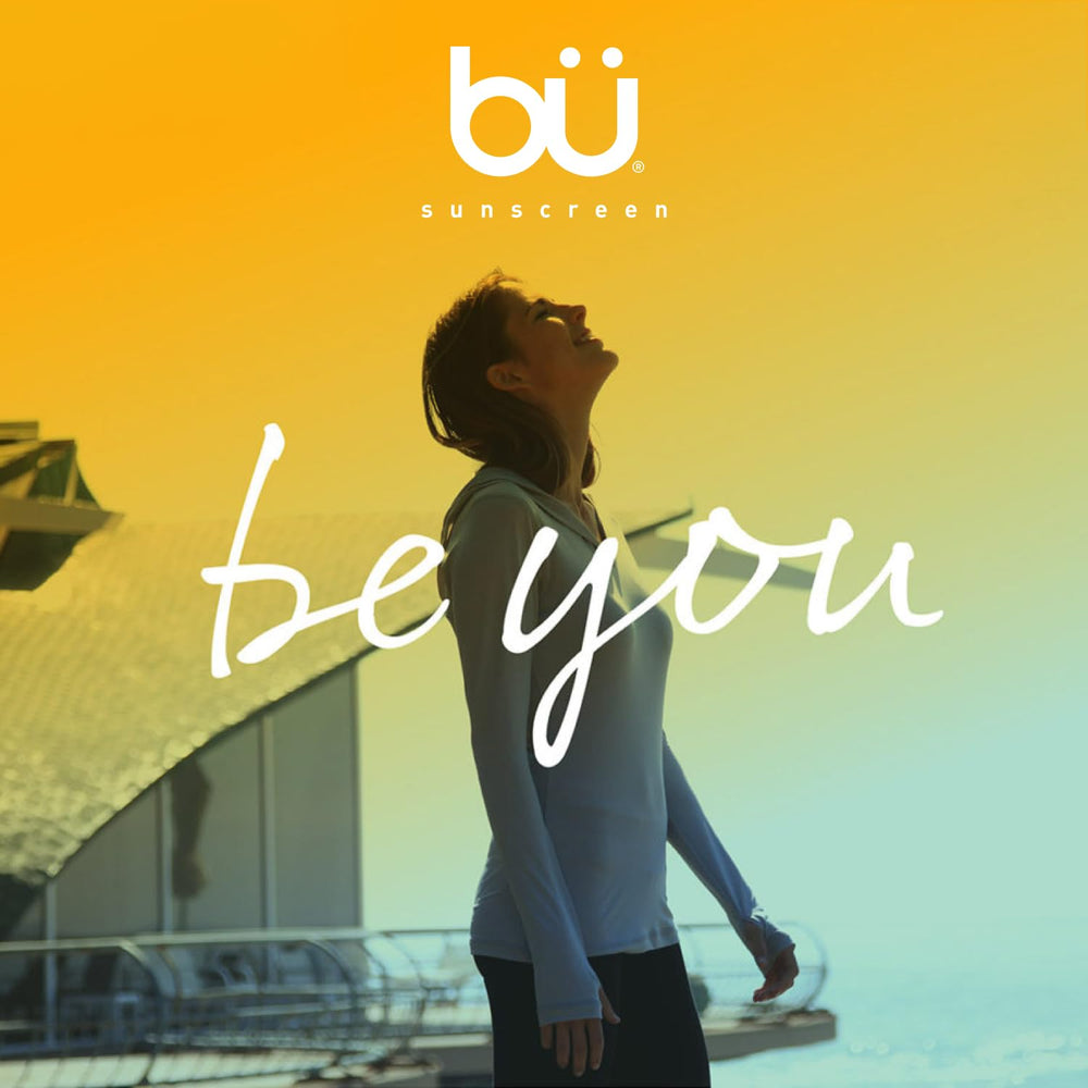 bu BU SPF 50 Kids Sunscreen kid-friendly spray for family activities.