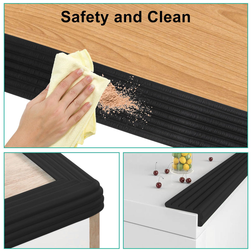 BUXIMN desk-table-edge guard prevents injuries during playtime
