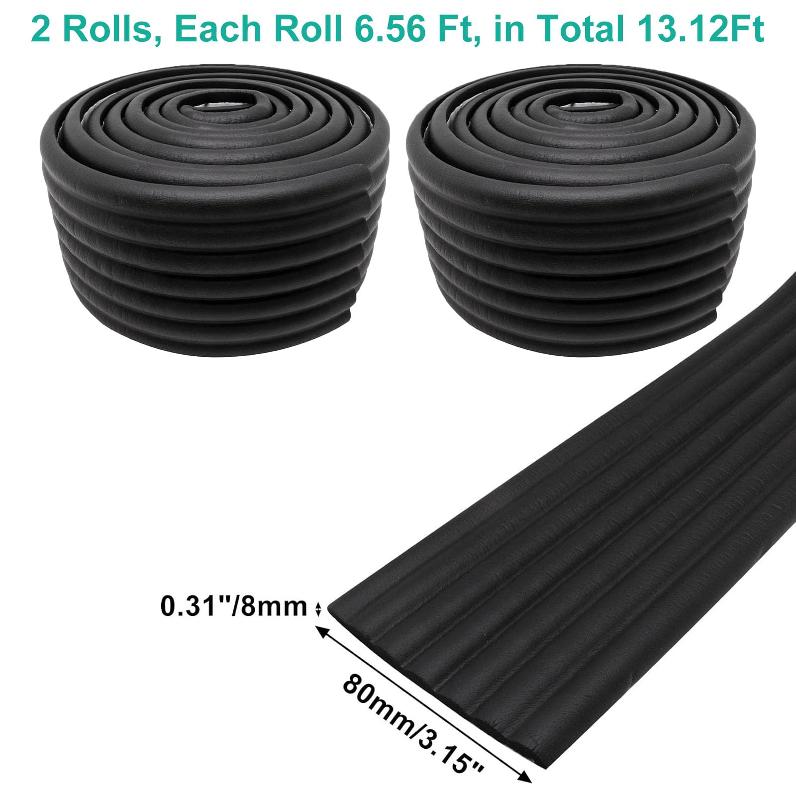 BUXIMN corner protector with self adhesive tape offers quick clean installation