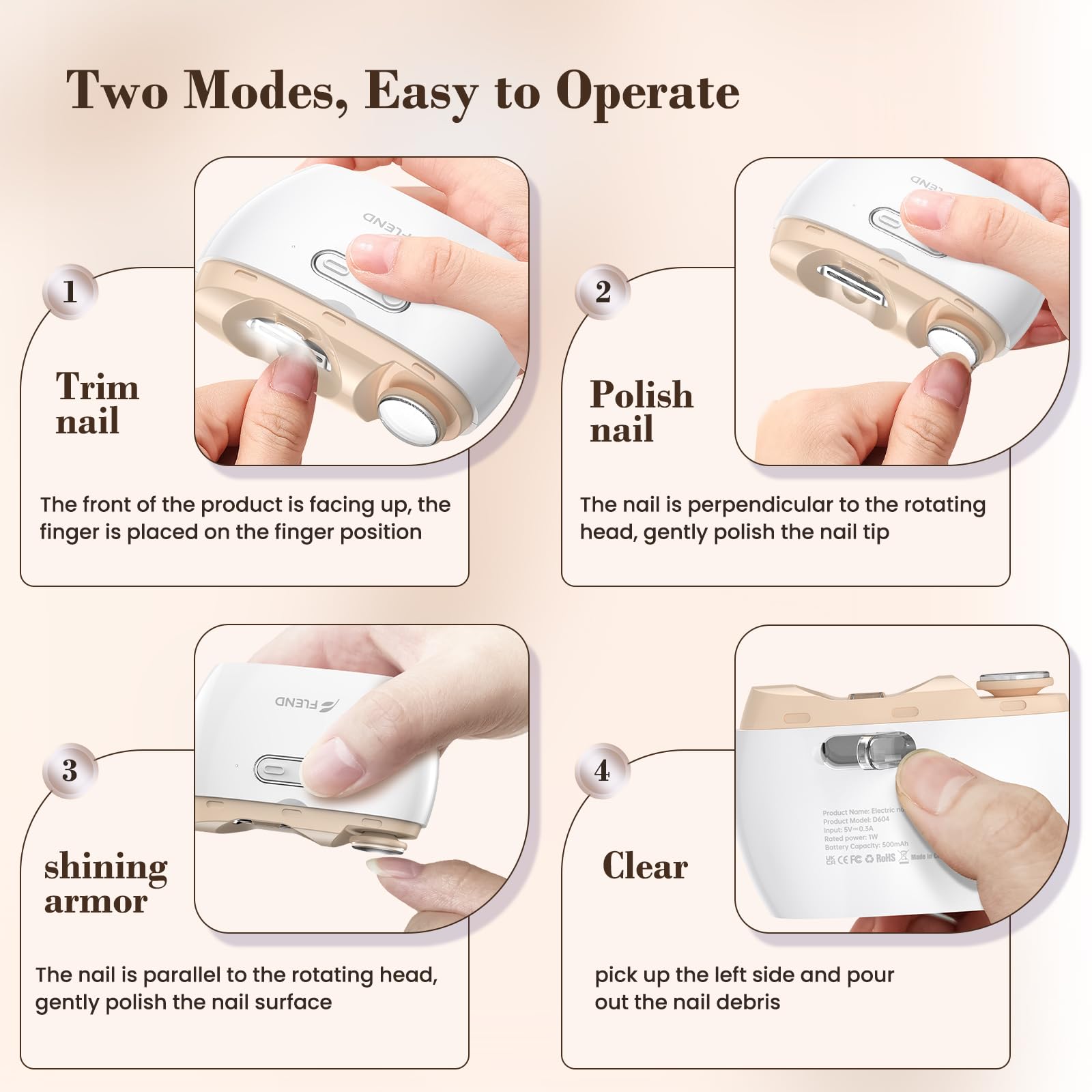 Bubbacare nail clipper package gift box image emphasizes a thoughtful gifting option.