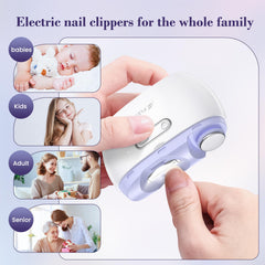 Bubbacare nail grinder two speeds for gentle or strong trimming.