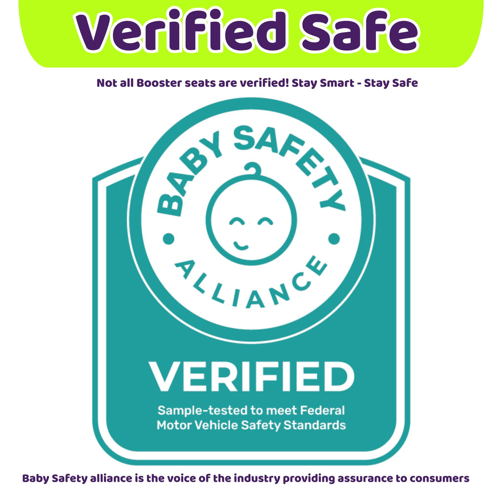 BubbleBum crash-tested safety certification - independent testing for trusted safety.