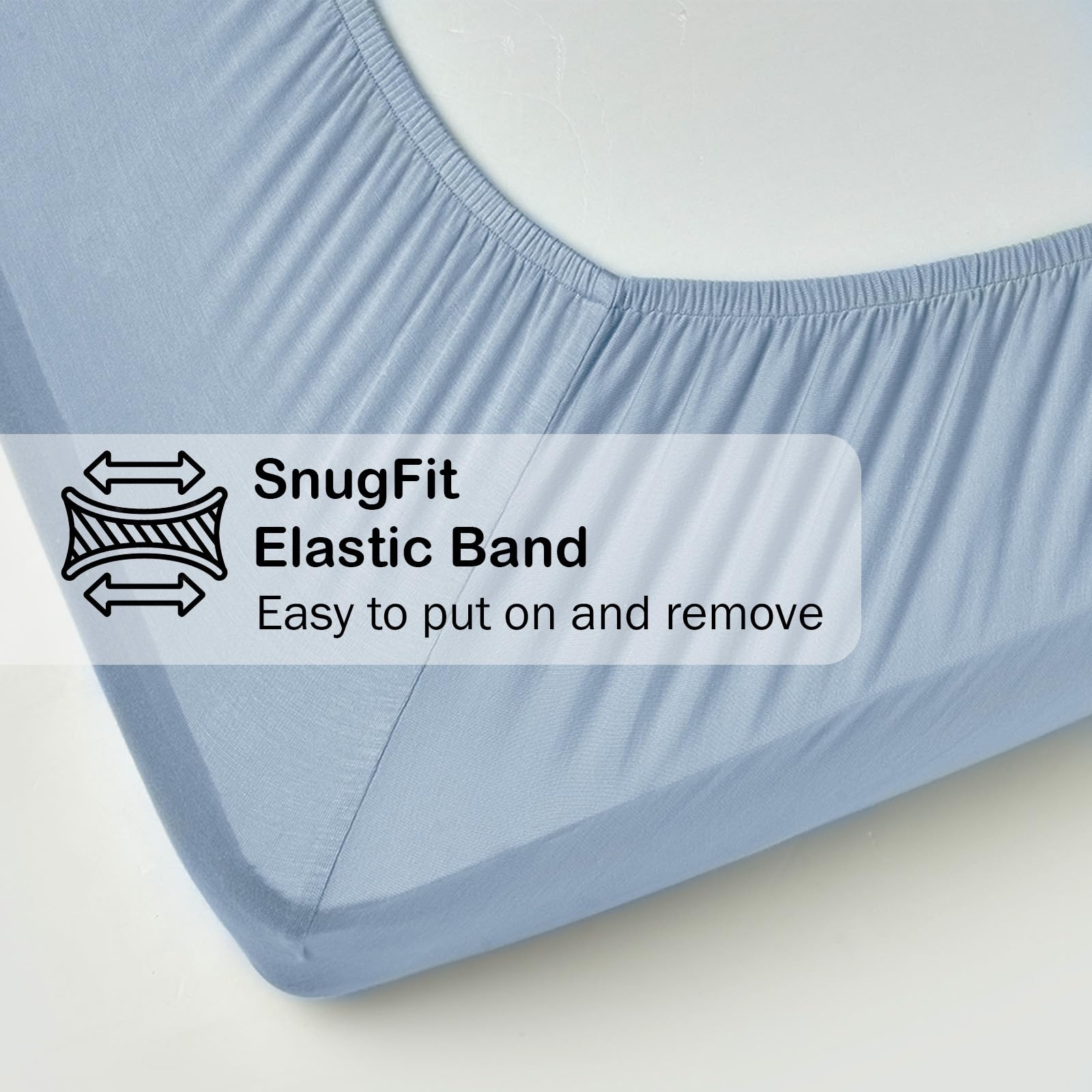 BubblePanda bamboo rayon fabric close-up emphasizes buttery softness and breathability