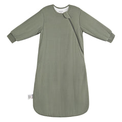 BubblePanda bamboo rayon sleep sack texture showing supersoft fabric for gentle baby skin.