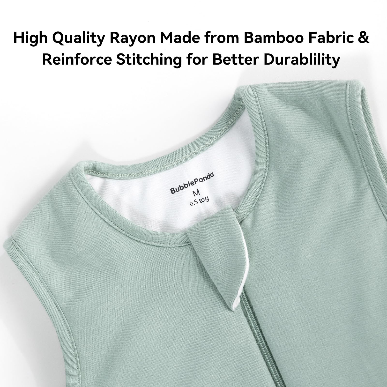 Okayinn breathable sleep sack supports year-round comfort with temperature regulation