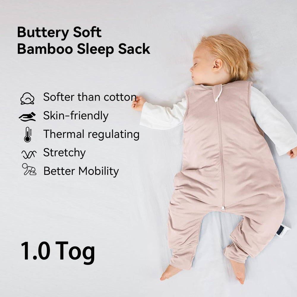 BubblePanda deep-neckline safety design minimizes loose fabric for safe sleep.