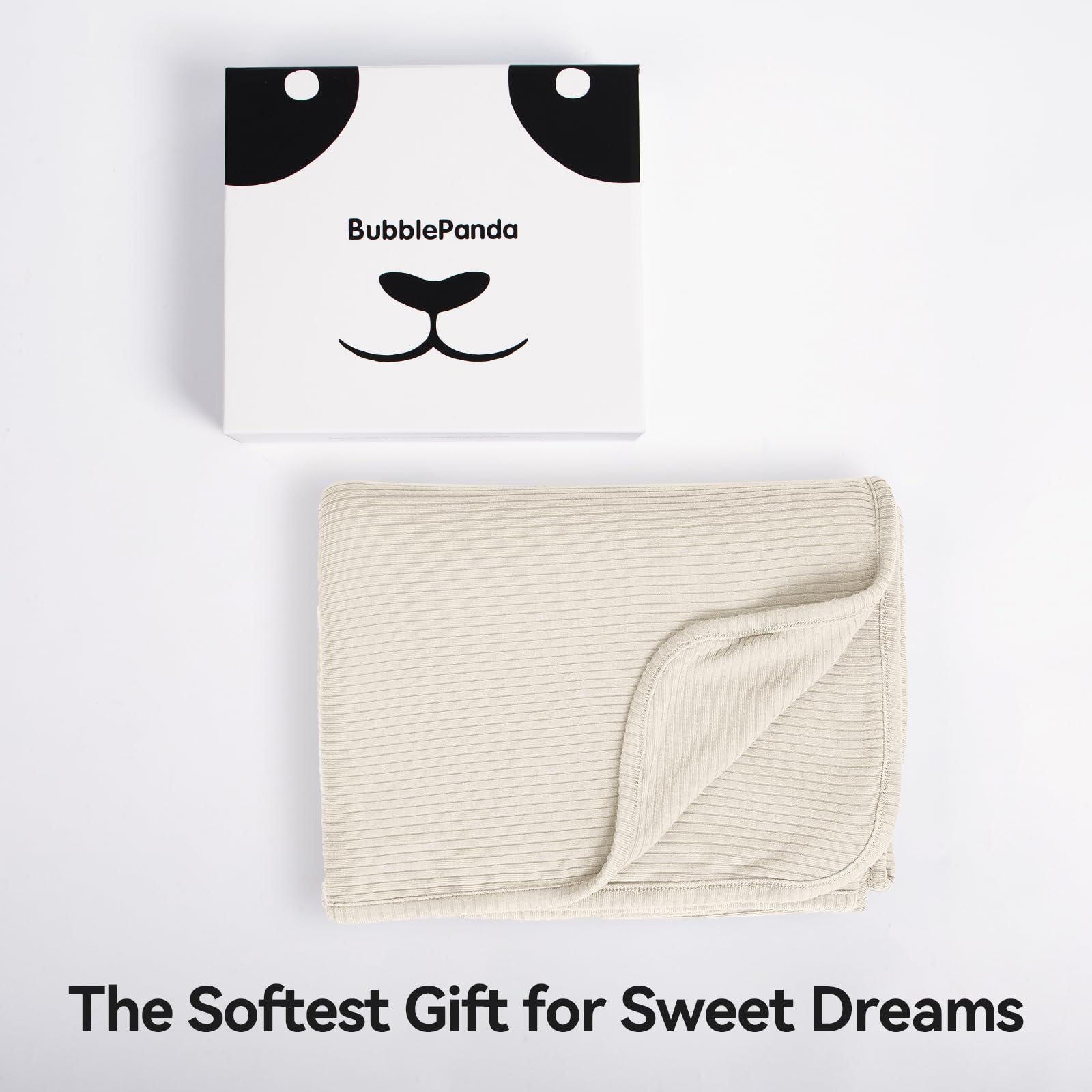 BubblePanda olive drab color blanket complements nursery decor and everyday practicality.