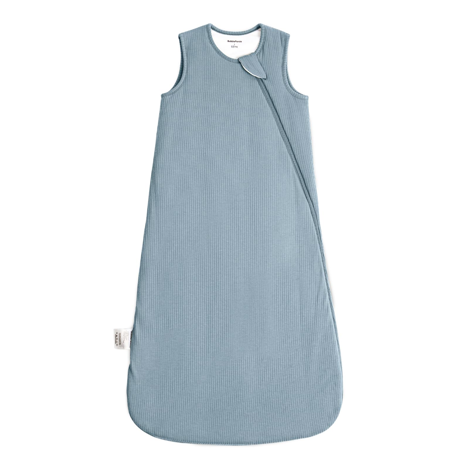 BubblePanda sleep sack front view with breathable, supersoft bamboo fabric for cozy naps.