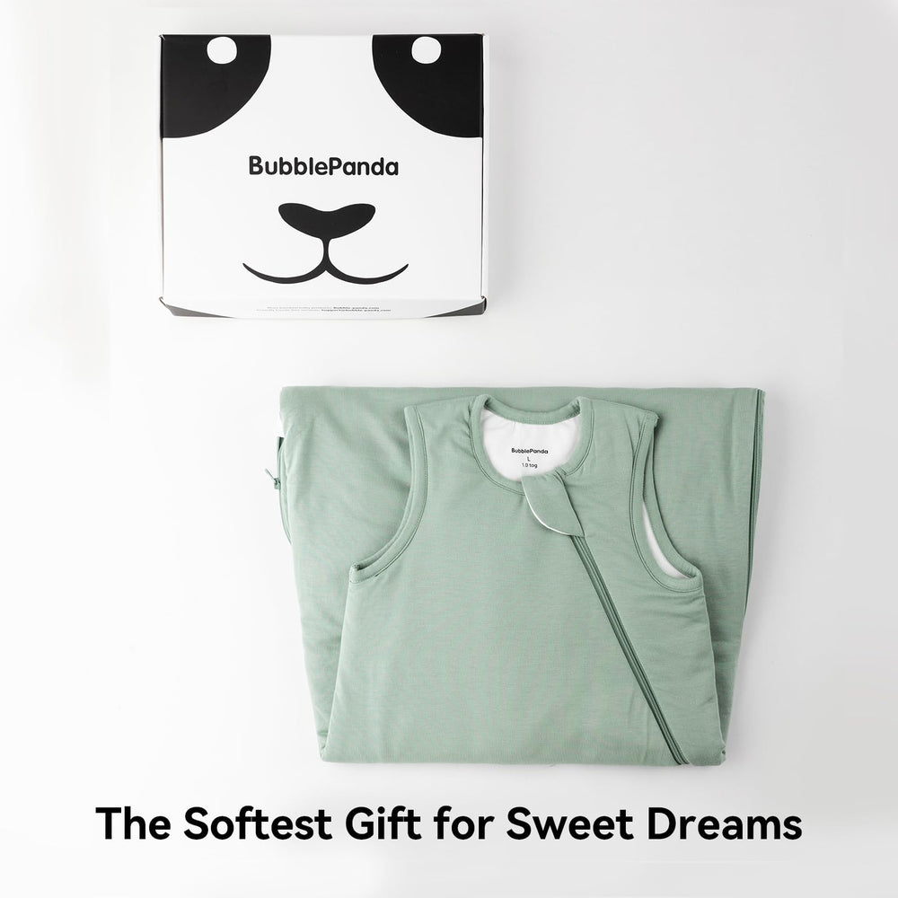 BubblePanda rayon sleep sack breathable fabric with moisture control benefits