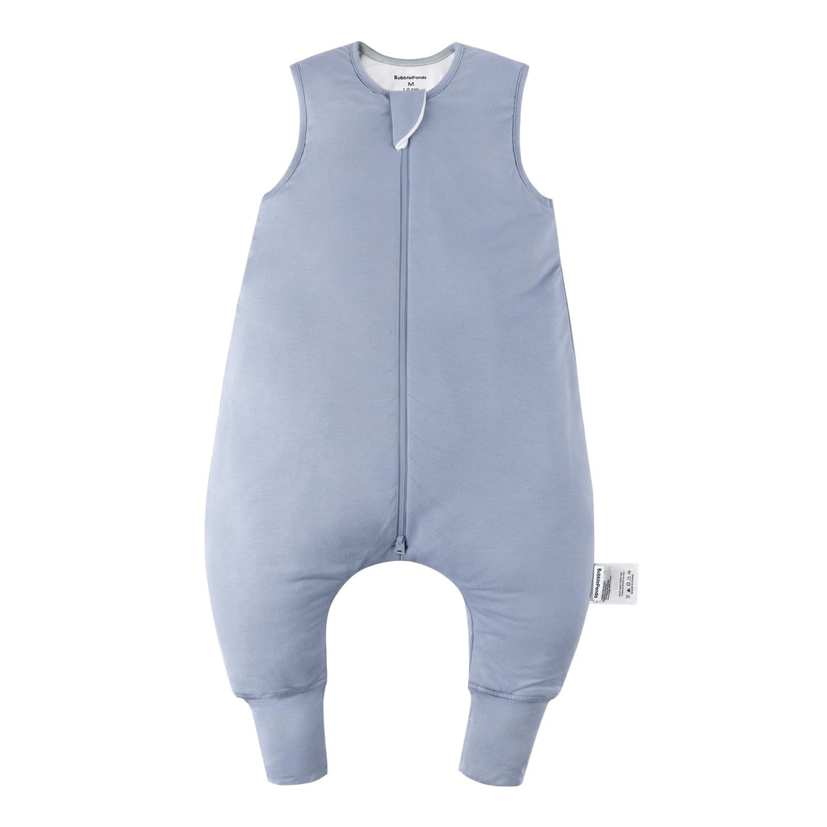 BubblePanda sleep sack feet-open design supports crawling and warmth.