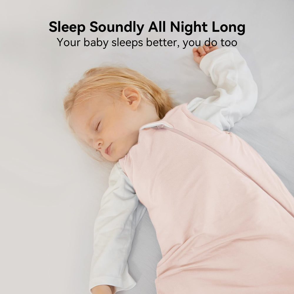 BubblePanda sleep sack roomy leg space supports natural movement.
