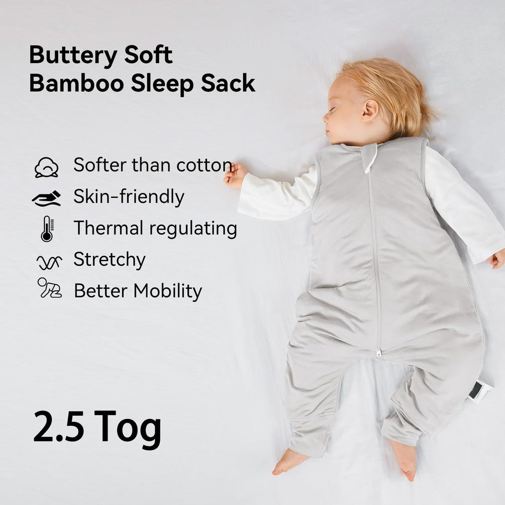 BubblePanda two-way-zipper enables easy night diaper changes