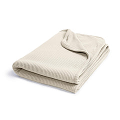 BubblePanda ultra-soft bamboo blanket closeup texture showing cloud-like softness for baby skin.