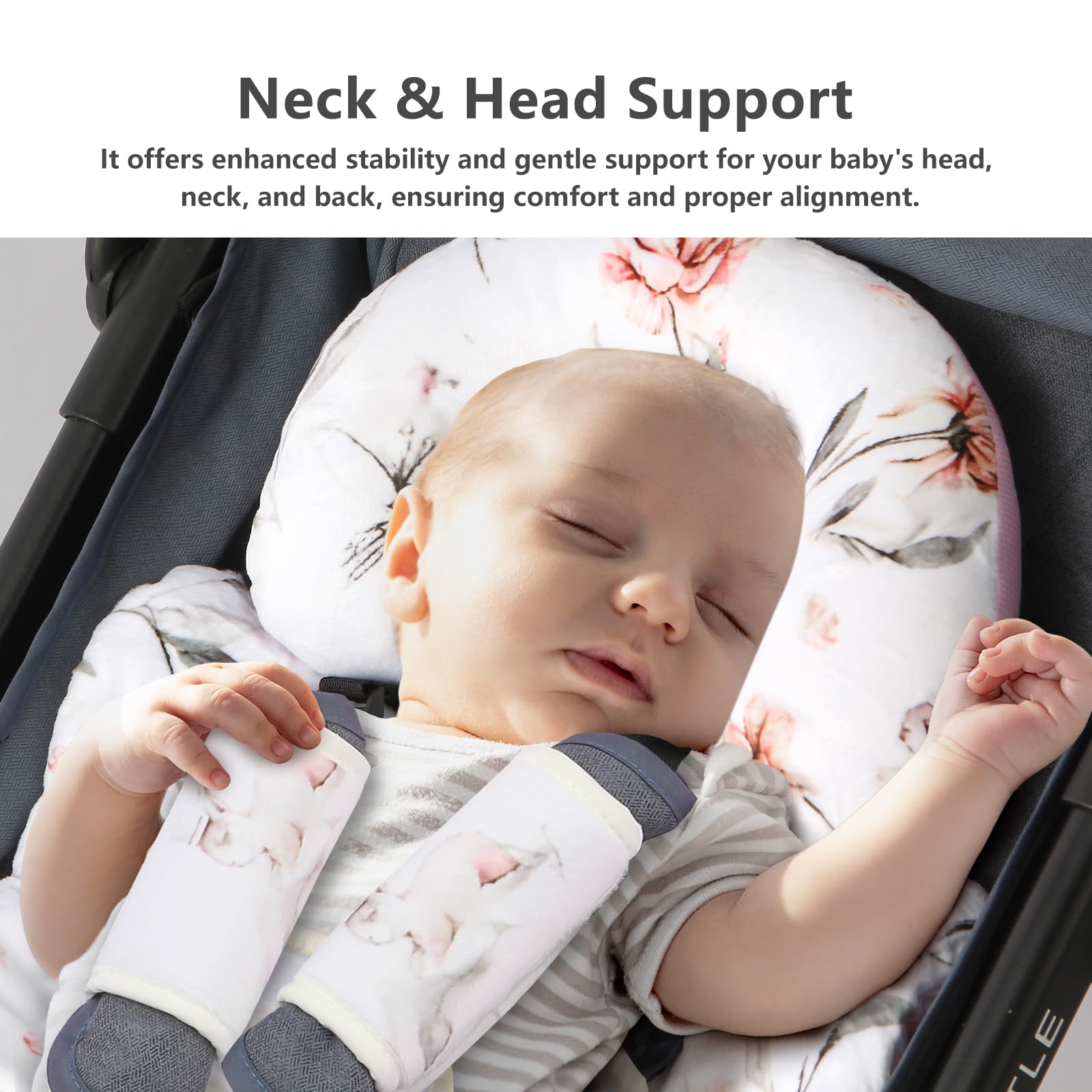 BUBBYNOOK soft fleece and breathable mesh balance warmth and airflow year-round