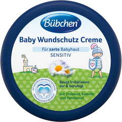 Bübchen Wundschutz Baby Cream 150 ml tub delivers gentle moisture for delicate baby skin.