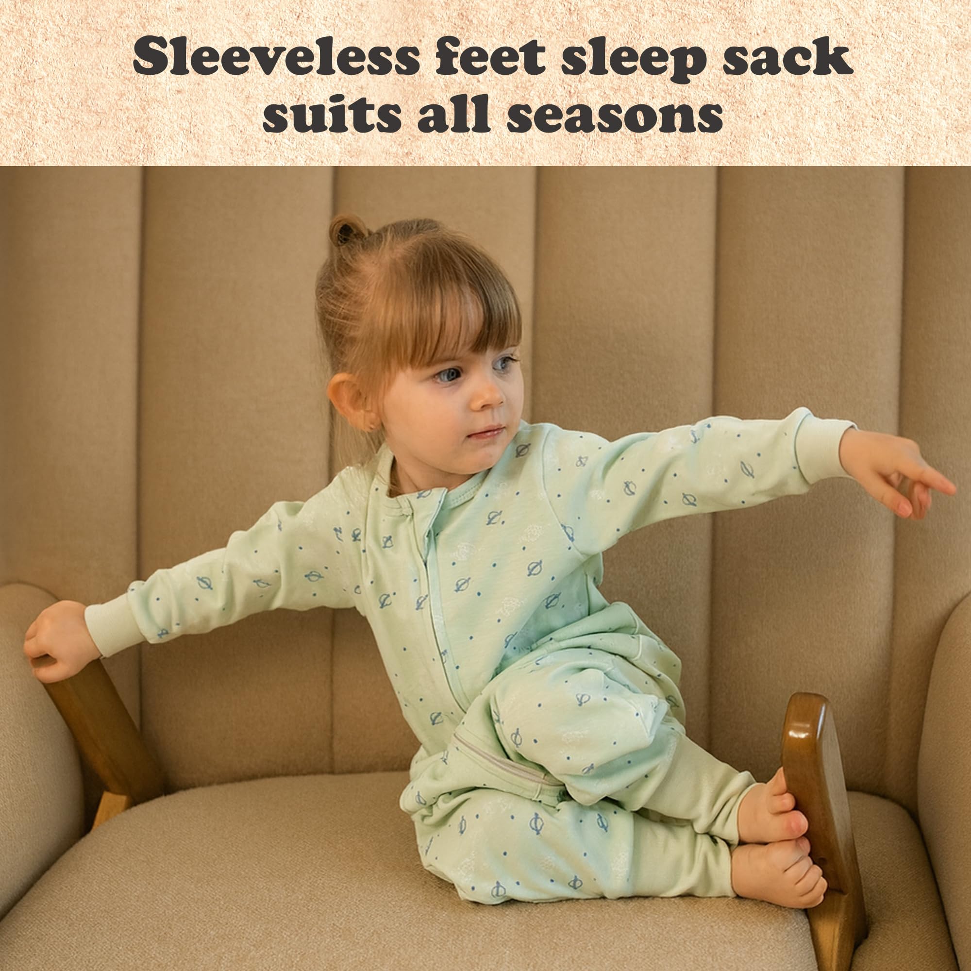 Bublo Baby cozy nighttime scene highlighting safe sleep and mobility.