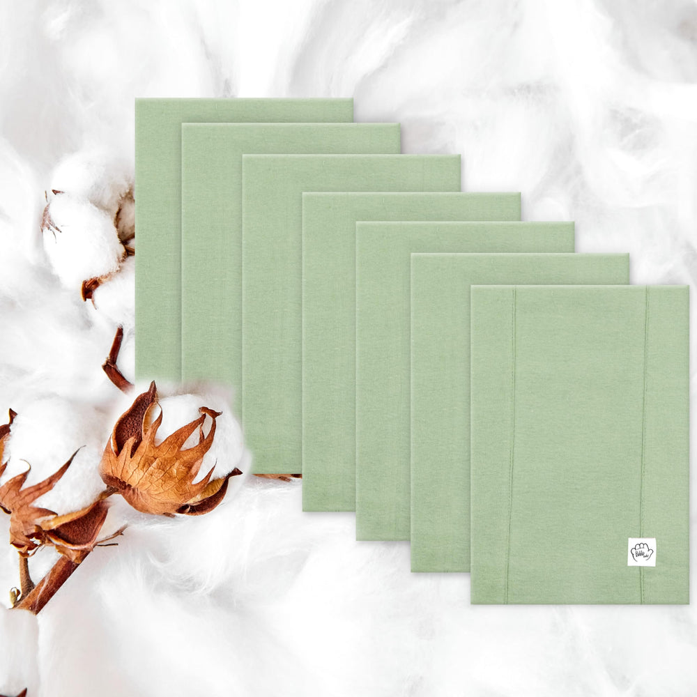 Bublo Baby gender-neutral burp cloths ideal as a thoughtful baby shower gift.