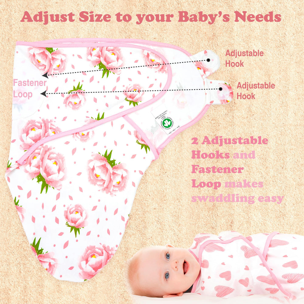 Bublo Baby Snug night-time swaddle keeps baby settled