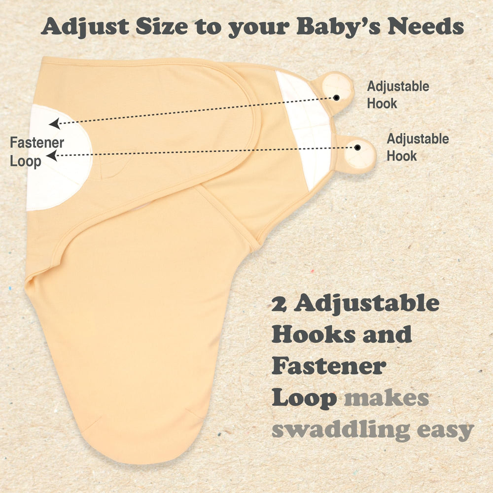 Bublo Baby swaddles breathable fabric wrap demonstrates comfort and long wear